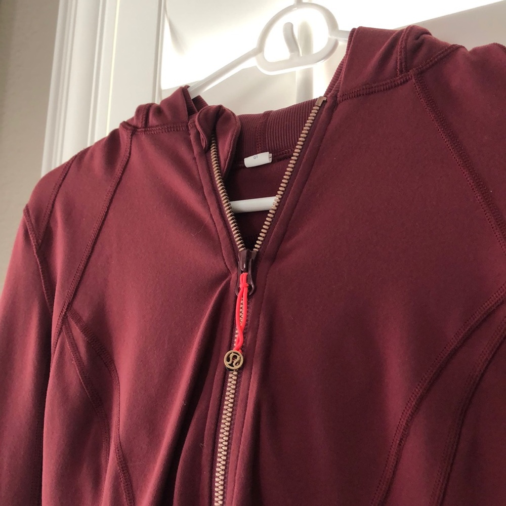 Lululemon tight fitting jacket.